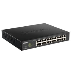 D-Link 24-Port Gigabit Smart PoE Switch w/ 12 PoE Ports - Black