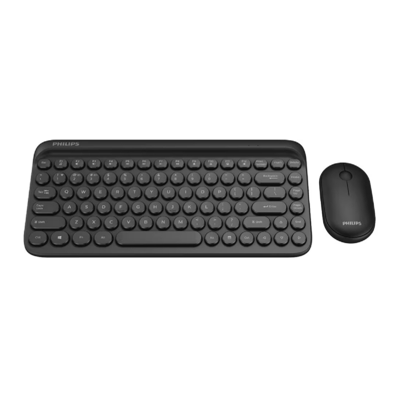 Philips BT Keyboard and Mouse - Black