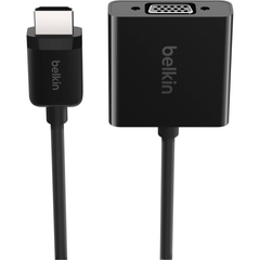 Belkin HDMI to VGA Adapter with Micro-USB Power - Black