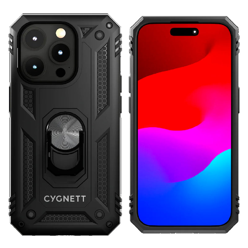 Cygnett Rugged Case For Apple iPhone 15 Pro Max - Black