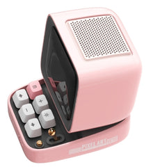 Divoom DITOO PRO Retro Pixelart 15-Watt Bluetooth Speaker - Pink