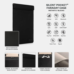 SLNT Faraday Tablet Sleeve - Black