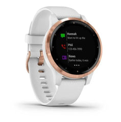 Garmin Vivoactive 4S Smart Watch 40 MM - White/Rose Gold