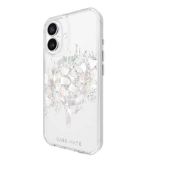 Case-Mate Karat MagSafe Case For iPhone 16 - Silver / Clear