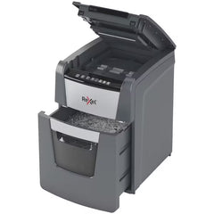 Rexel Optimum Autofeed Shredder 100X Cross Cut - Black/Grey