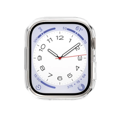 SwitchEasy Hybrid Tempered Glass For Apple Watch Case 45mm - Clear
