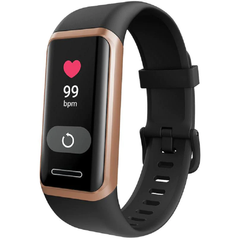 Ryze Elevate Fitness Smart Watch - Rose Gold with Pink Strap