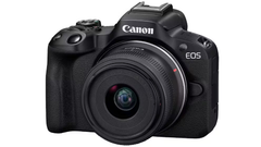 Canon EOS R50 Single Kit Camera with RF-S 18-45mm - Black