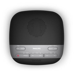 Philips DAB+ FM Clock Radio - Black