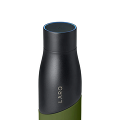Larq PureVis Movement Water Bottle 710ml - Black/Pine