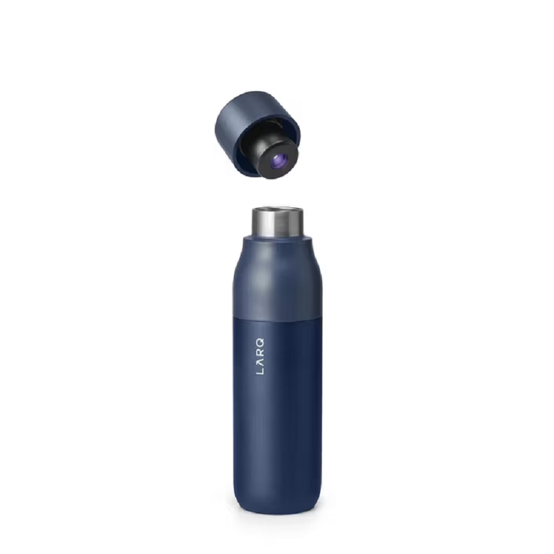 Larq PureVis Water Bottle 500ml - Monaco Blue