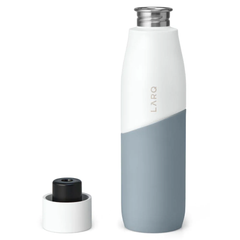 Larq PureVis Movement Water Bottle 950ml - White/Pbl