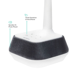 mbeat Activiva LED Desk Lamp with Bluetooth Speaker - White