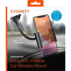 Cygnett Dashview Flex Car Mount - Black