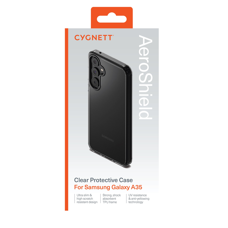 Cygnett AeroShield Case For Samsung Galaxy A55 5G - Clear
