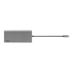Belkin Connect Universal USB-C 8-in-1 Core Hub - Space Grey