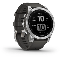 Garmin Fenix 7 Sports Watch - Silver/Graphite