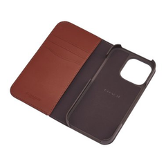 Coach Folio Case For iPhone 16 Pro - Signature Tan