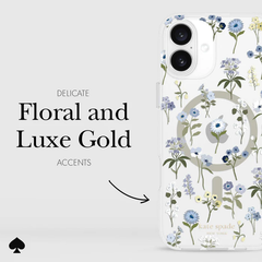 Kate Spade MagSafe Case For iPhone16 Plus - Precious Bloom