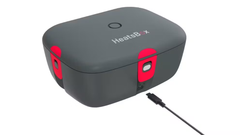 Heatsbox GO Battery Portable Smart Heated Lunchbox - Grey