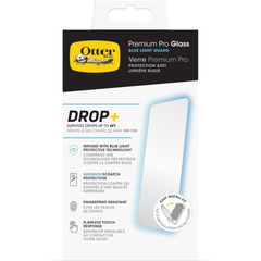 OtterBox Pro Glass Blue Screen Protector iPhone 16 Pro Max - Clear