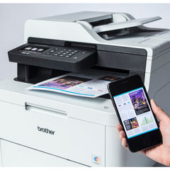 Brother MFC-L3770CDW Colour Laser Multi-Function Printer - White