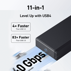 Anker 568 11-in-1 USB-C Docking Station - Black