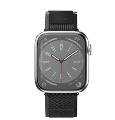 SwitchEasy Flex Woven Watch Loop For Watch 42/44/45mm - Black/Grey