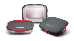Heatsbox GO Battery Portable Smart Heated Lunchbox - Grey