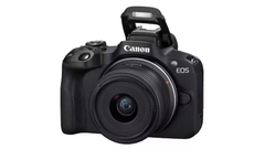 Canon EOS R50 Single Kit Camera with RF-S 18-45mm - Black