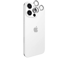 Case-Mate Aluminum Ring Lens Protector For iPhone 16 Pro - Clear