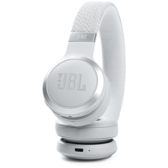 JBL Live 460 Wireless On-Ear Noise Cancelling Headphones - White