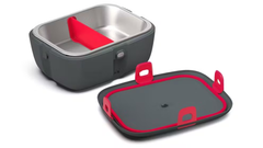 Heatsbox GO Battery Portable Smart Heated Lunchbox - Grey