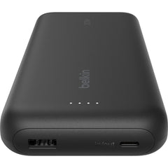 Belkin BoostCharge Power Bank 20K with Integrated Cable - Black