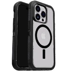 OtterBox Defender XT Clear Case For iPhone 15-Clear/Black
