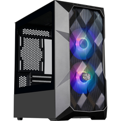 Cooler Master MasterBox TD300 Mesh Mid-Tower Case - Black