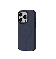 Tech21 Evo Check MagSafe Case For iPhone 15 Pro - Midnight Blue