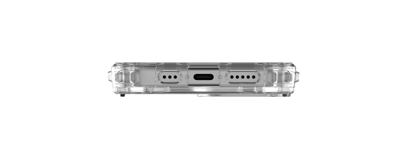 UAG Plyo MagSafe Case For iPhone 15 - Ice/Silver