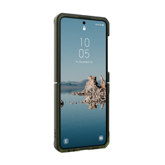 UAG Plyo Pro Case For Samsung Galaxy Z Flip 5 - Olive/Space Grey