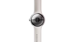 Google Pixel Watch 2 Wi-Fi Polished - Silver with Porcelain Band