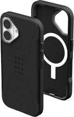 UAG Civilian Magsafe Case for iPhone 16 Plus - Black