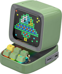 Divoom Ditoo-Mic Mini Karaoke Machine Pixel Art Bluetooth Speaker - Green