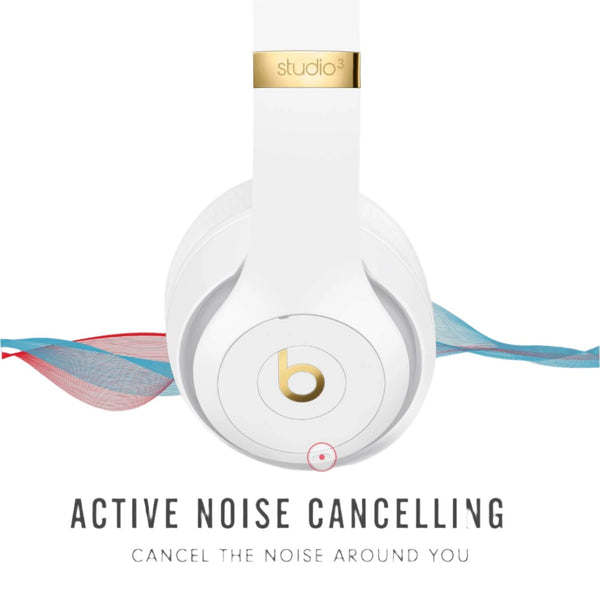 Beats Studio3 Wireless Over-Ear Headphones - White