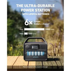 Anker 521 Power House 256 Wh - Black