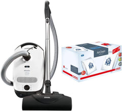 Miele Compact C1 Young Style Eco Vacuum Cleaner - Lotus White