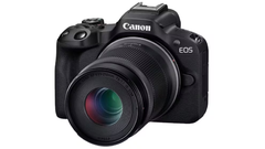 Canon EOS R50 Single Kit Camera with RF-S 18-45mm - Black