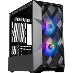 Cooler Master MasterBox TD300 Mesh Mid-Tower Case - Black