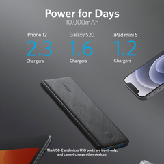 Anker Power Bank III 10K mAh - Black