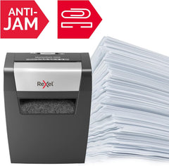 Rexel Momentum Shredder Cross X308 - Black/Grey