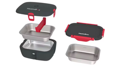 Heatsbox GO Battery Portable Smart Heated Lunchbox - Grey